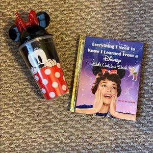 Disney book and cup bundle